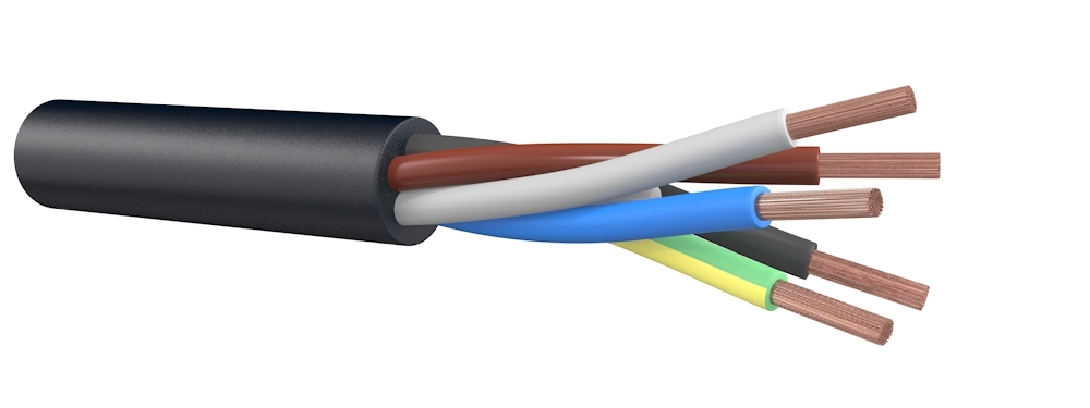 Neopreen kabel H07RN-F 5x1,50mm2