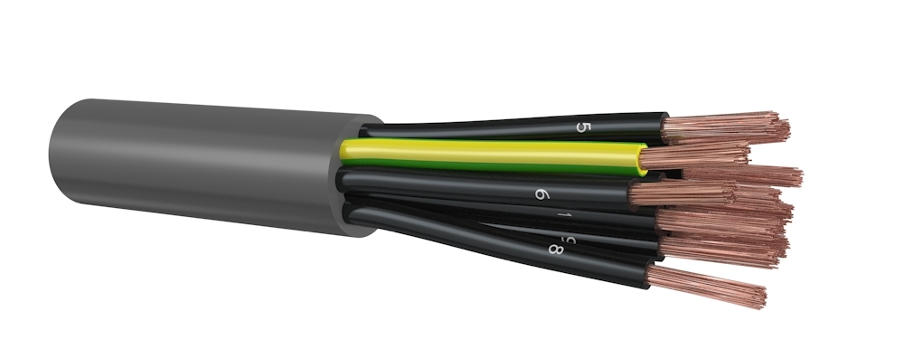 Stuurstroom kabel YSLY-JZ 7x0,75mm2